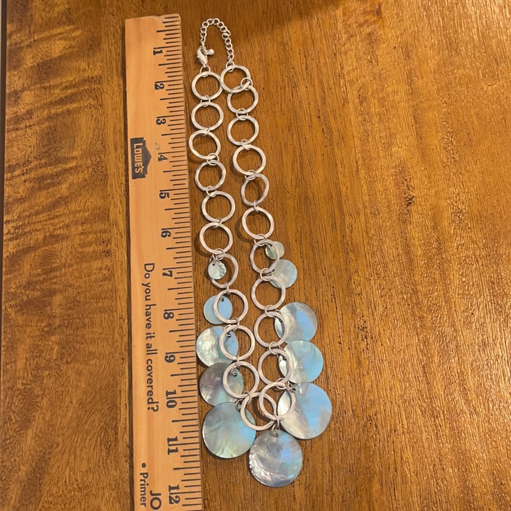 Shell circle necklace - Picture 8 of 8